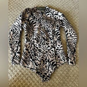 Women’s Billabong Salty Dayz Long Sleeve Wetsuit Leopard